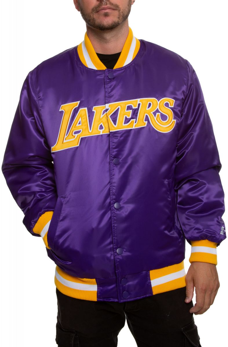STARTER Los Angeles Lakers Jacket LS930168LLK - Karmaloop