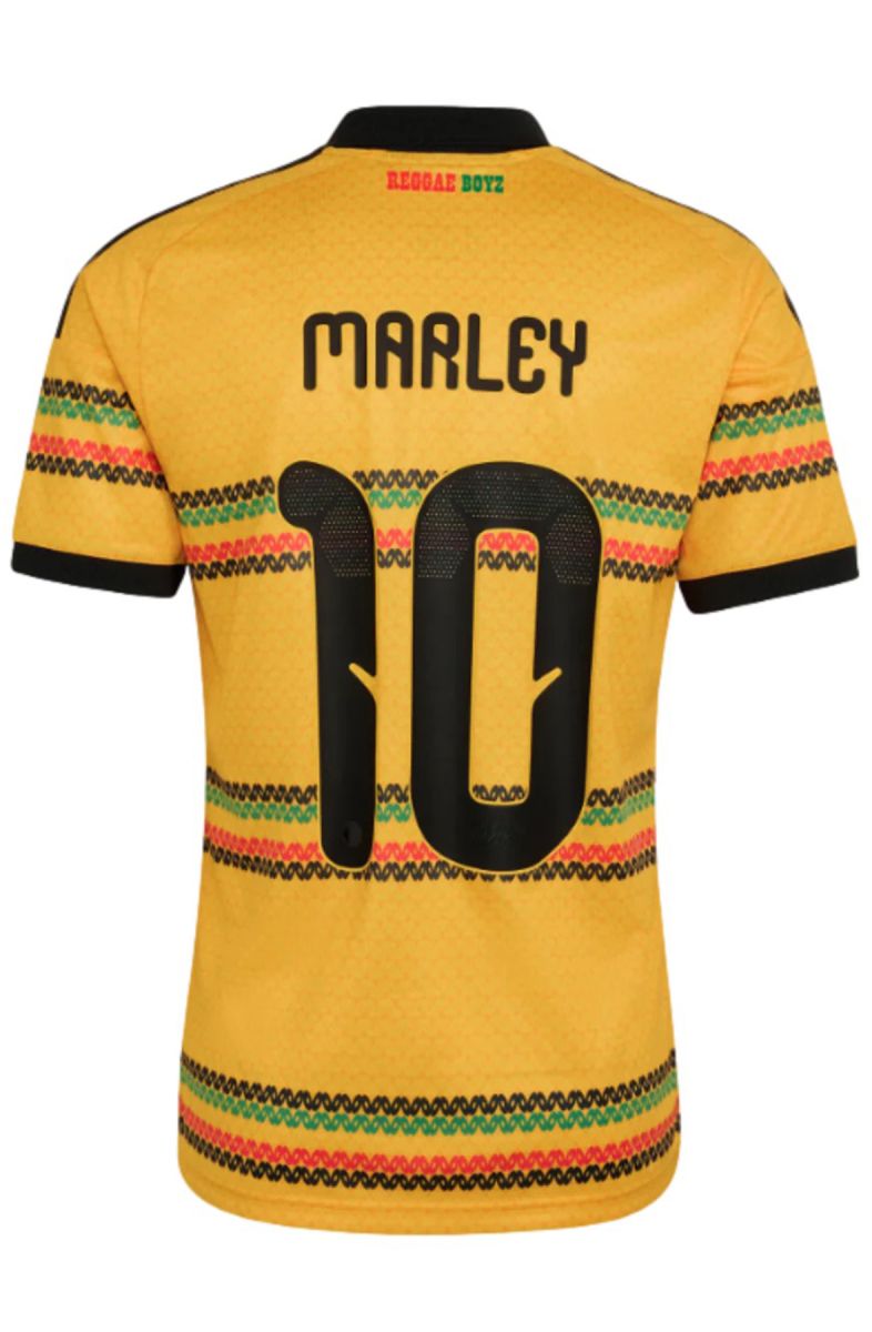 ADIDAS Jamaica 26 x Bob Marley Home Marley 10 Jersey KC8785