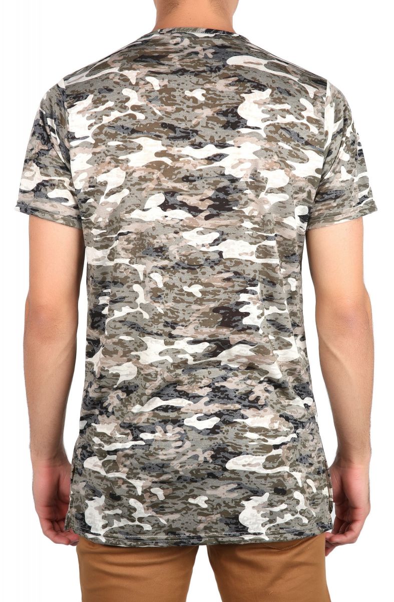 woodland camo tee