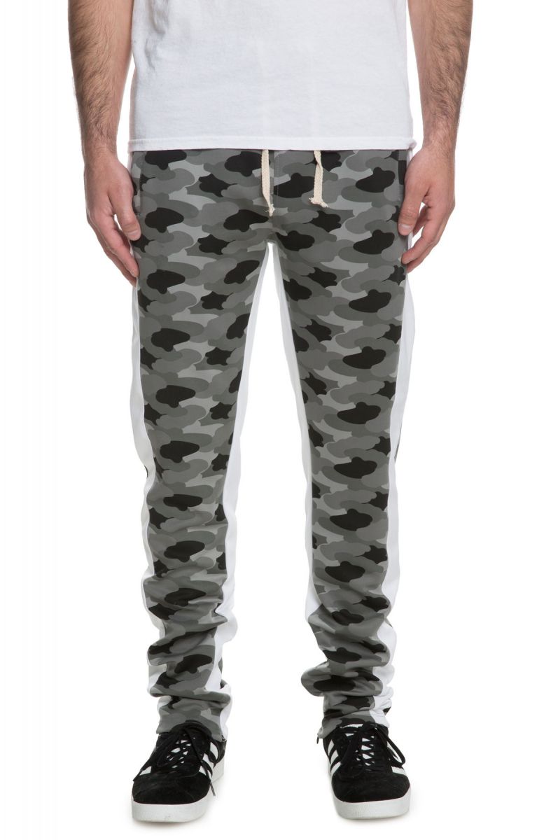 camo track pants womens