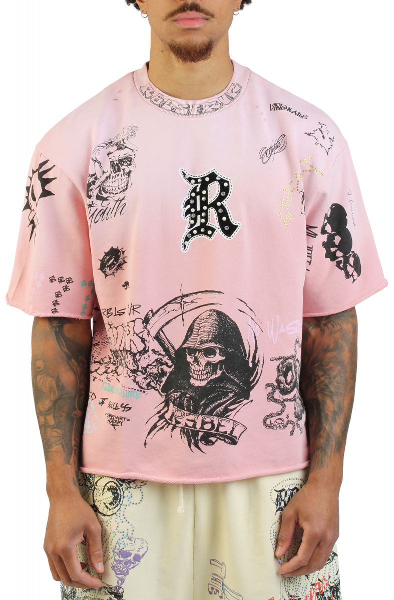 REBEL MINDS Culture T-Shirt 610-31101PNK - Karmaloop
