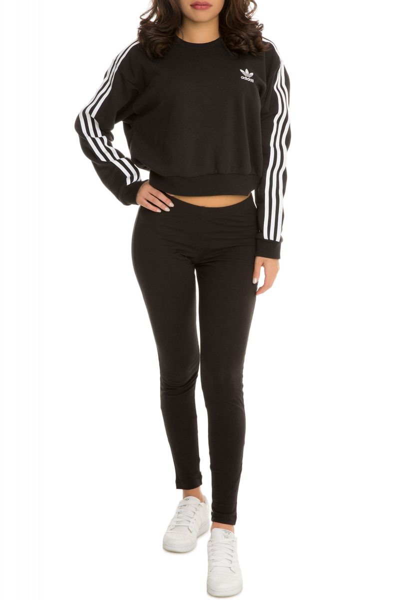 adidas stripes sweater