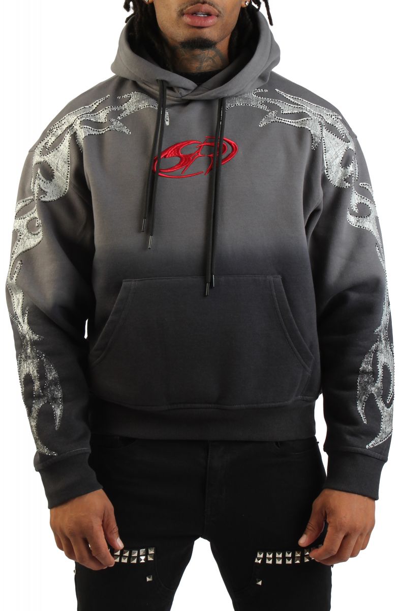 SMOKE RISE Stinger Hoodie FO26S429SK-CHA - Karmaloop