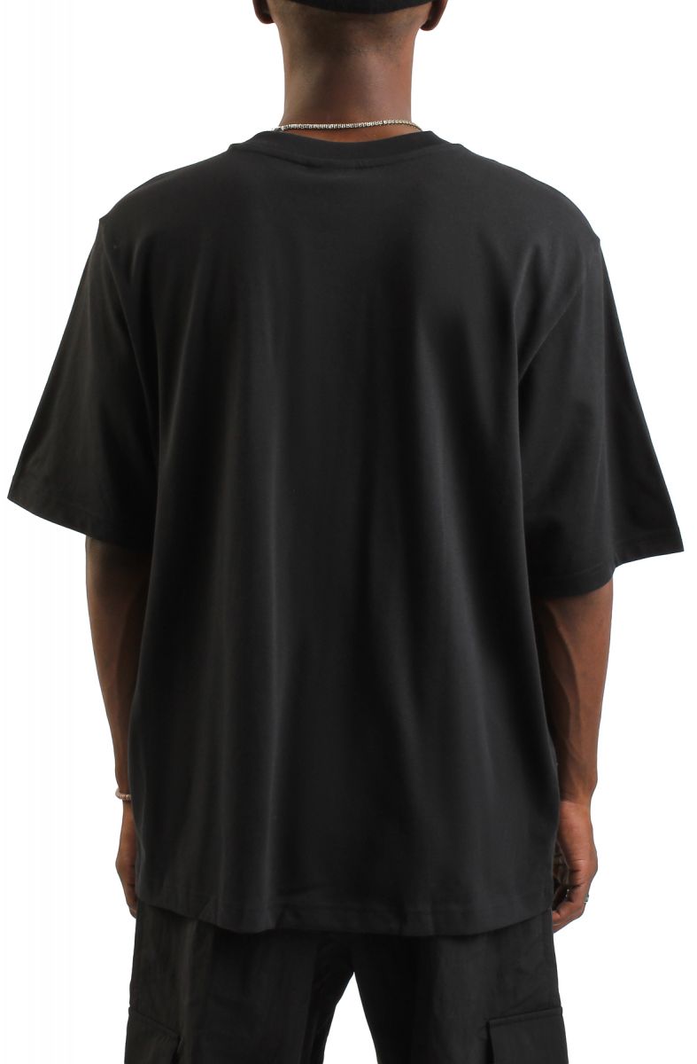 alo ブラック トップス ADIDAS Leo Oversized T-Shirt JV7569 - Karmaloop