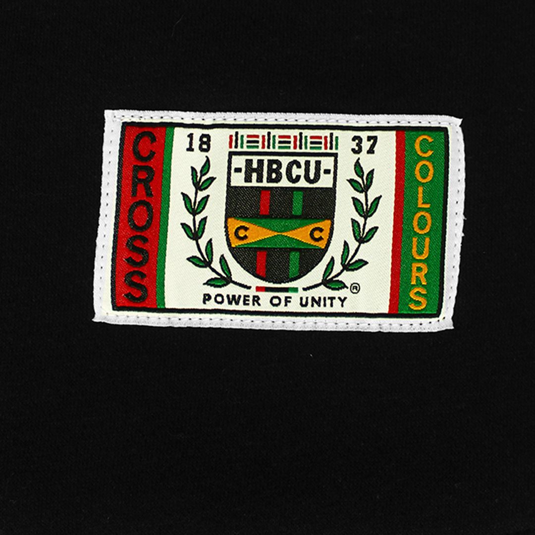 CROSS COLOURS X HBCU Power In Unity Crop Sweatshirt - Black CL80323PIU ...