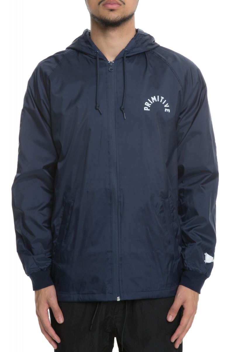 PRIMITIVE The Big Arch Windbreaker in Navy PAPSP1816NVY Karmaloop
