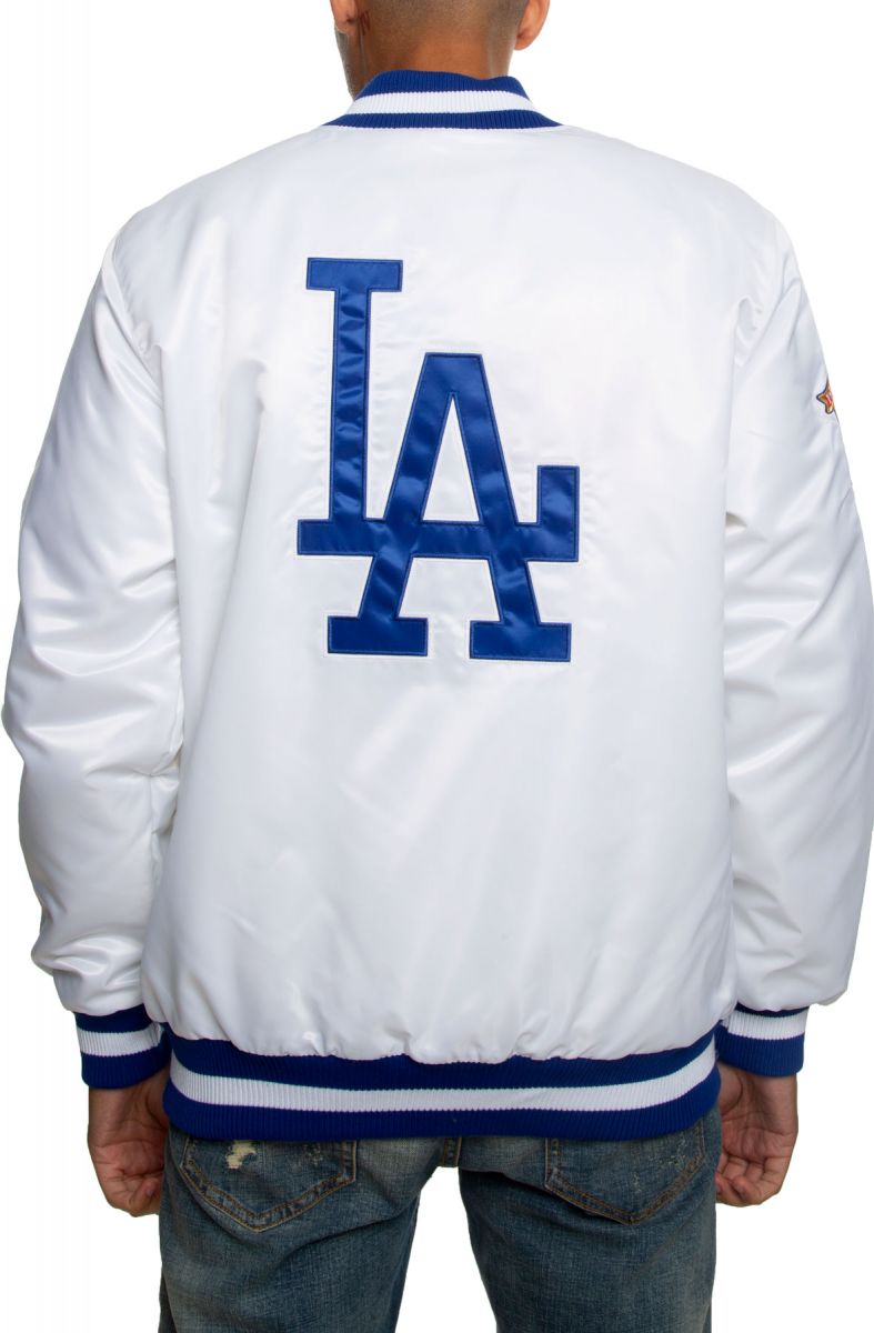 Starter Shoe Palace Exclusive Los Angeles Dodgers Home Game Varsity Mens  Jacke LS37C149-LAD
