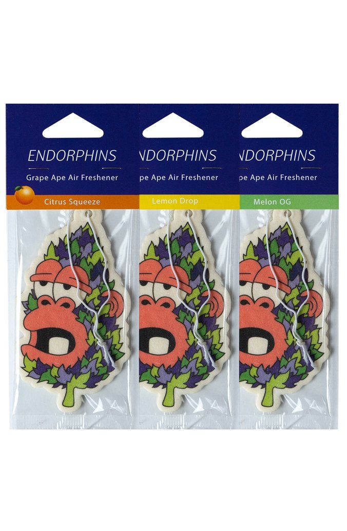 ENDORPHINS Grape Ape air freshener Variety pack GAAFVP Karmaloop