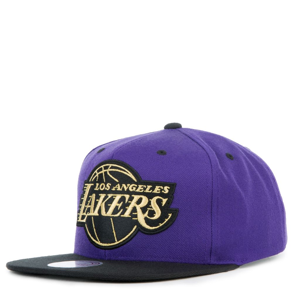 MITCHELL & NESS LA LAKERS SNAPBACK BH7231-LAL-2T-816 - Karmaloop