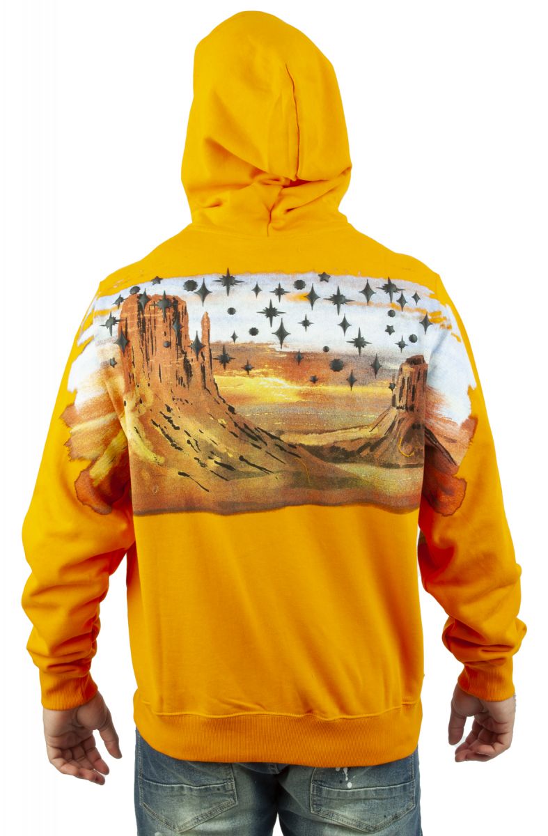 HOODIE WITH POCKETS WARRIOR WANDERLUST