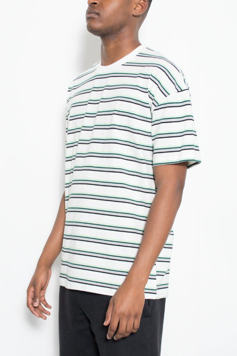 grey striped tshirt