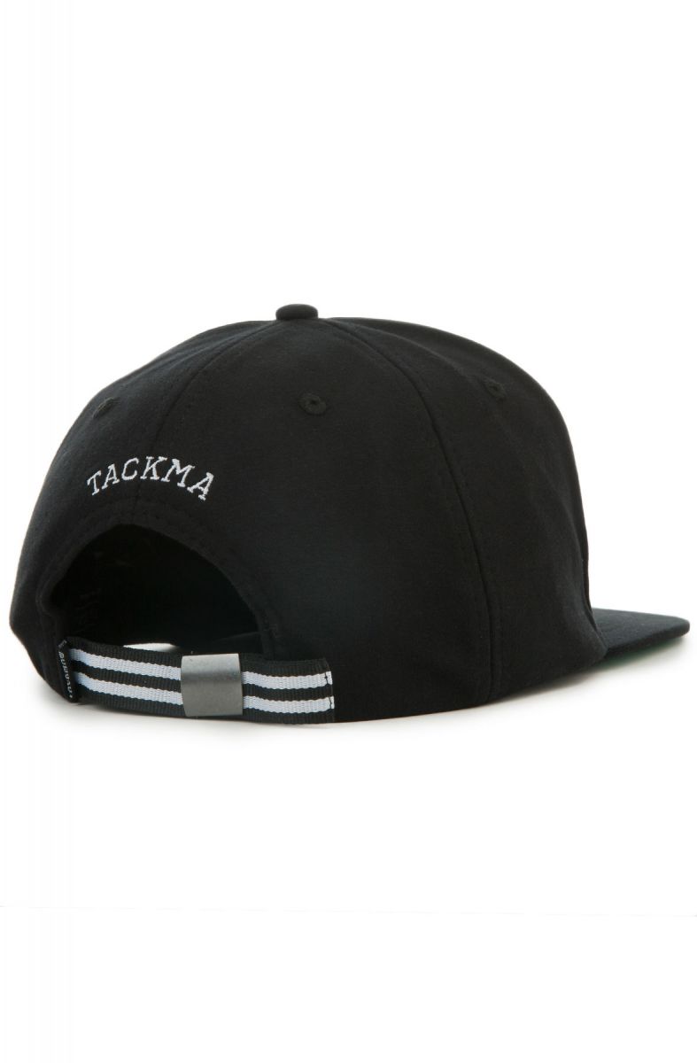 TACKMA The Coach Strapback in Black TFA17-208-BLK - PLNDR display picture 1