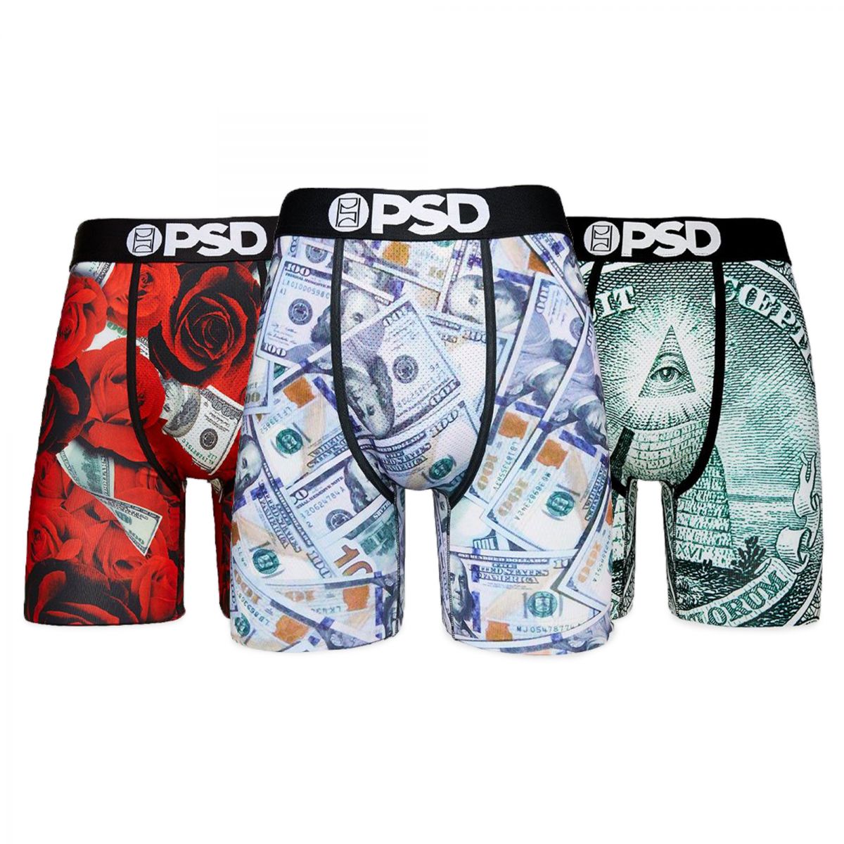 PSD UNDERWEAR Money 3 Pack Underwear 321180096 - Karmaloop