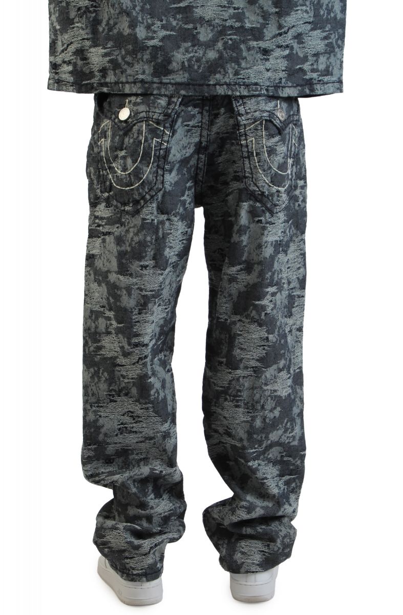 TRUE RELIGION Bobby Jacquard Super T Baggy Jean 32 109325-JDLD