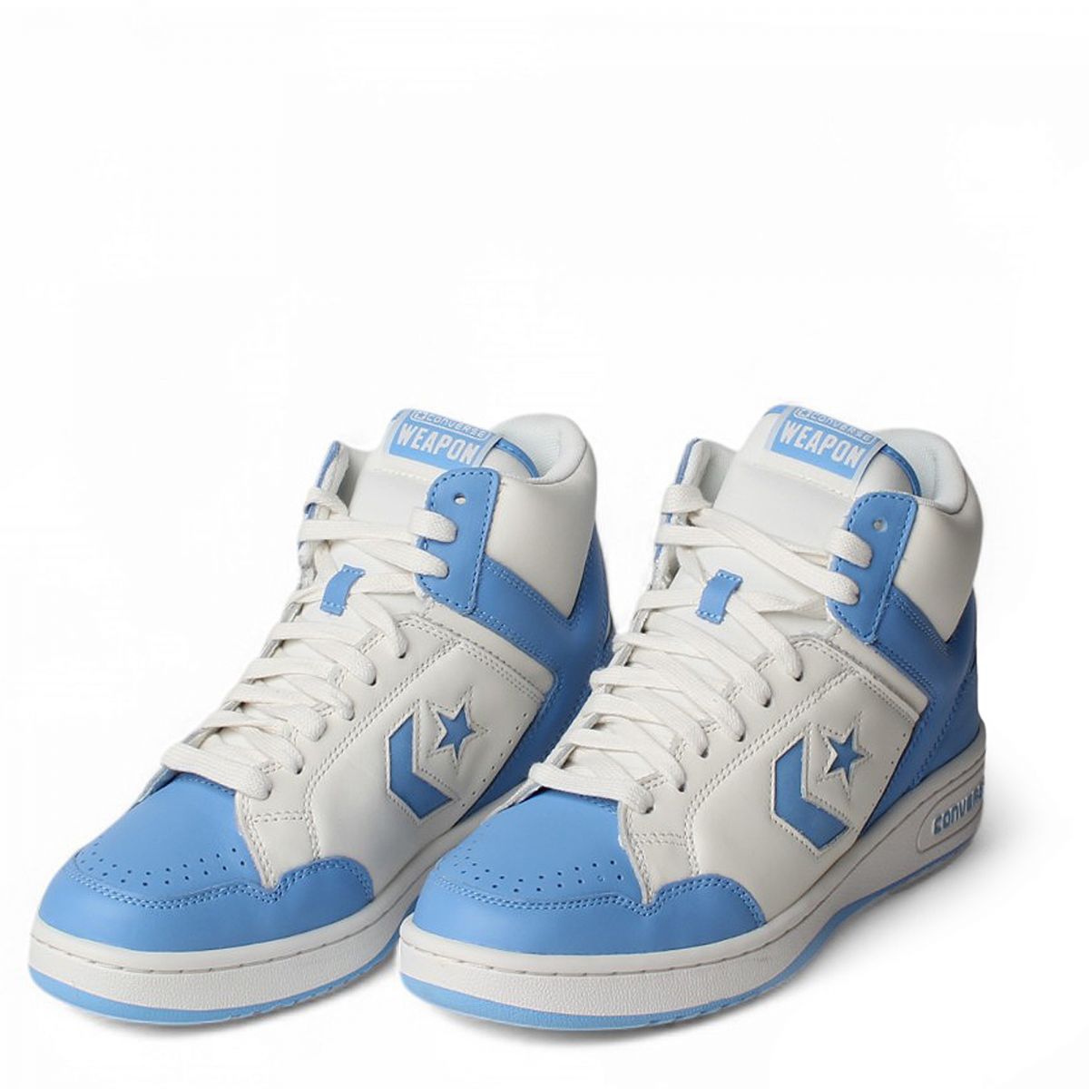 Converse Weapon High Top Leather Shoes (MSRP $120) Men’s 9/ Women’s 10.5 NEW Converse Weapon Mid Court Purple – Puffer Reds main image 4
