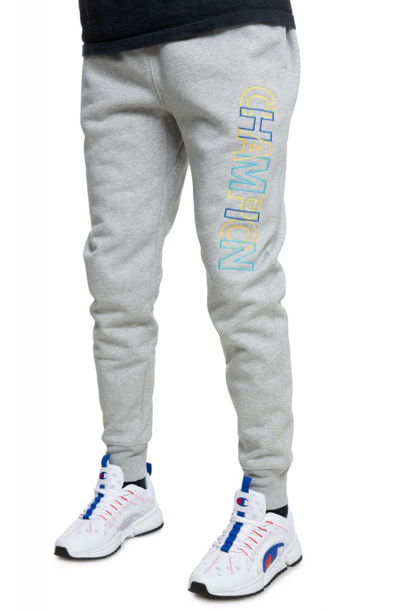 reverse weave camo joggers