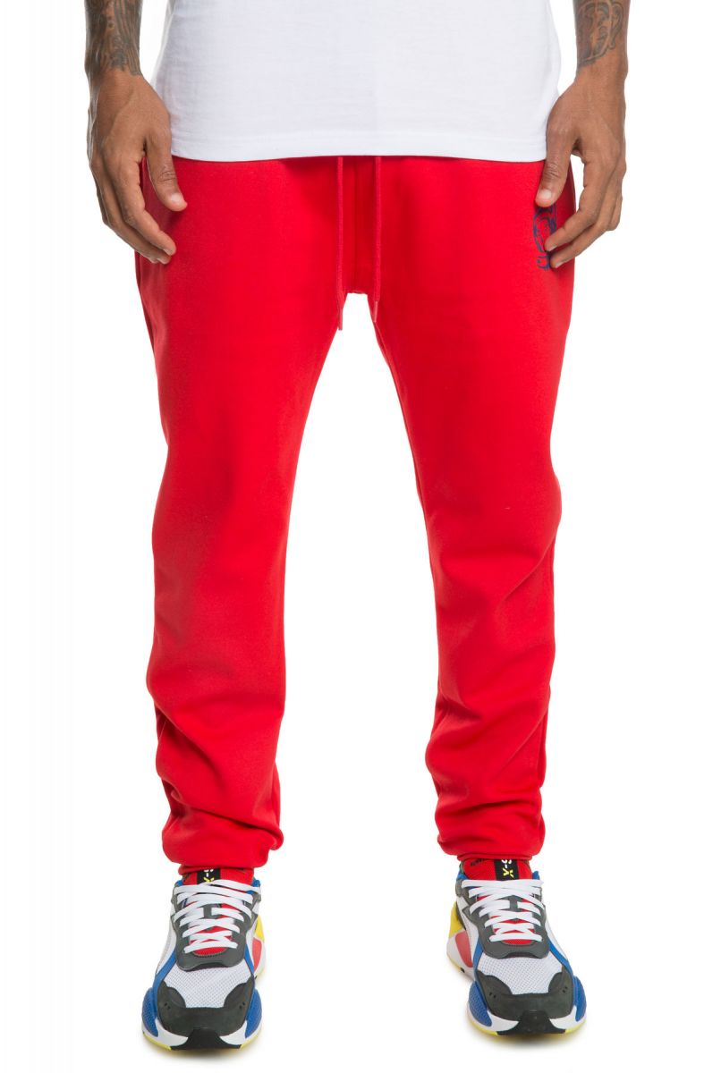 BILLIONAIRE BOYS CLUB Standard Sweats In Red 881-8100RED - Karmaloop