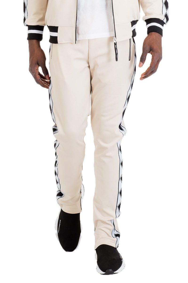 side tape track pants