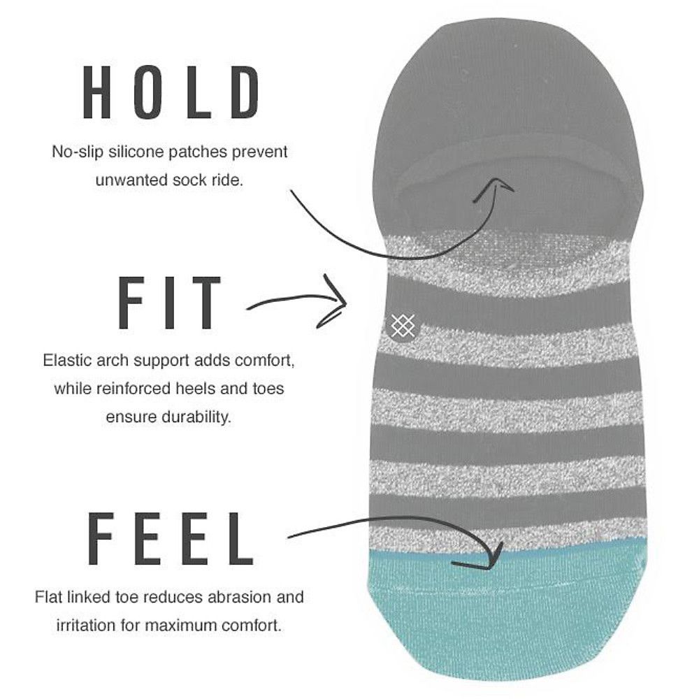 STANCE Men's Holy Invisible Ankle Socks M115C16HOL Karmaloop