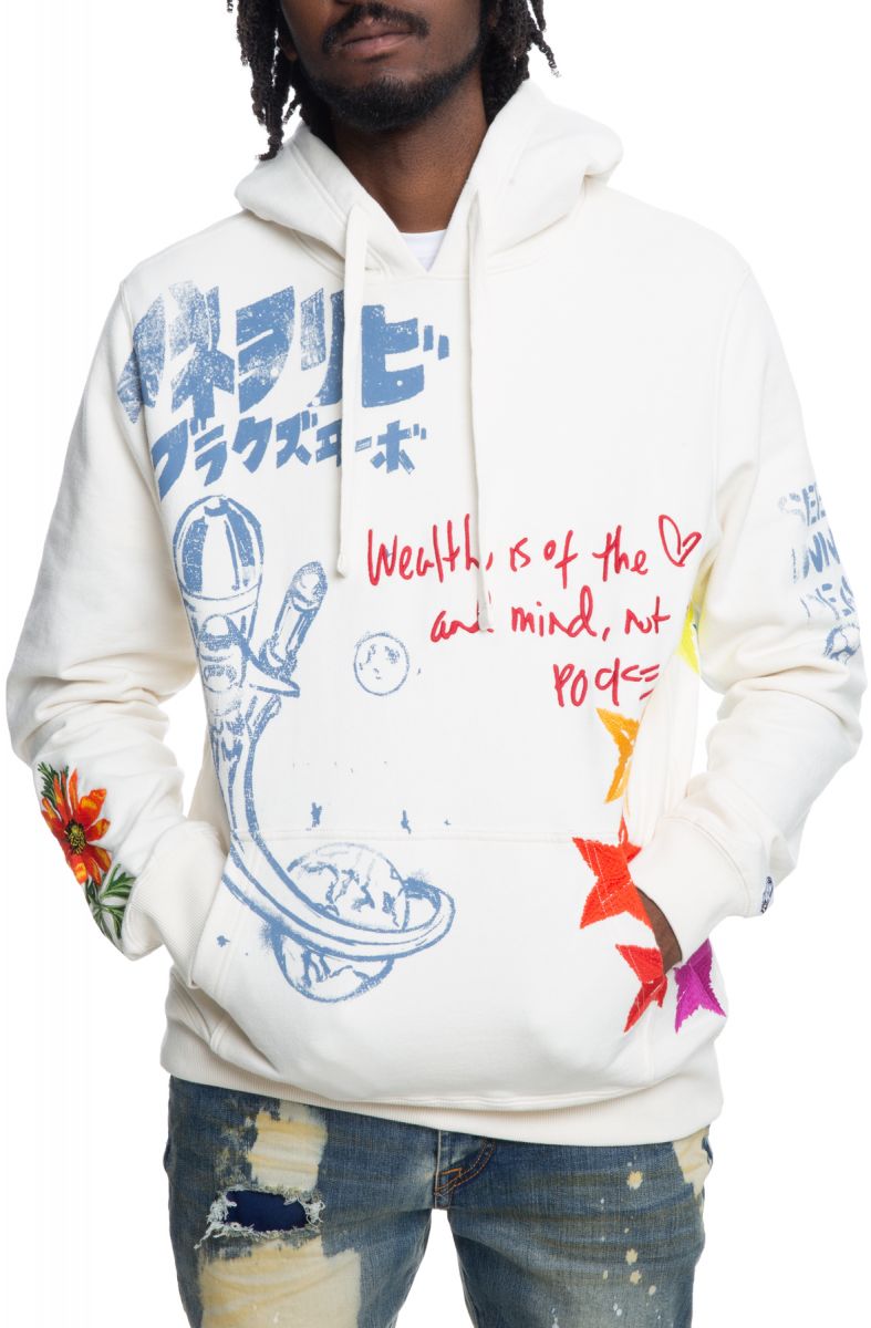 Billionaire boys clearance club white sweatshirt