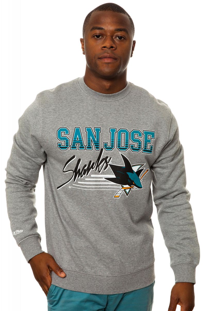 san jose sharks crewneck sweatshirt