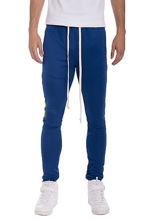 single stripe track pants