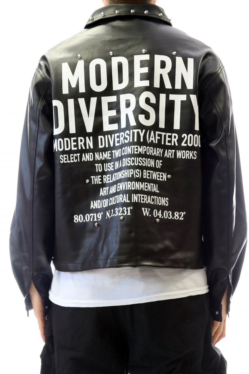 KLEEP DRAKON Faux Leather Crop Top Jacket KJ-8020-DRAKON - Karmaloop