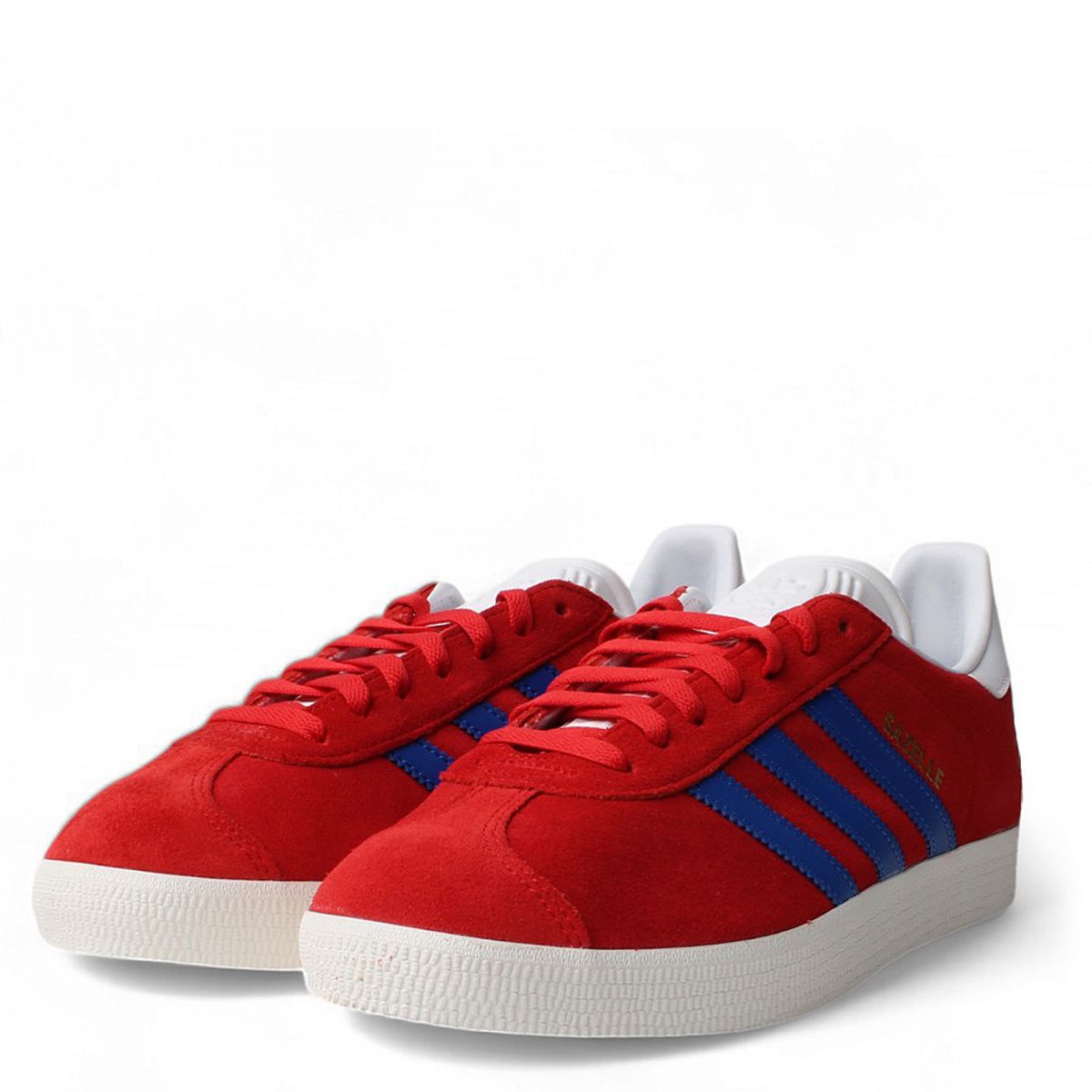 adidas gazelle silver green womens Adidas Original Gazelle 2 J Suede Big Kids' Shoes Blue-Red – Sports Plaza NY main image 0