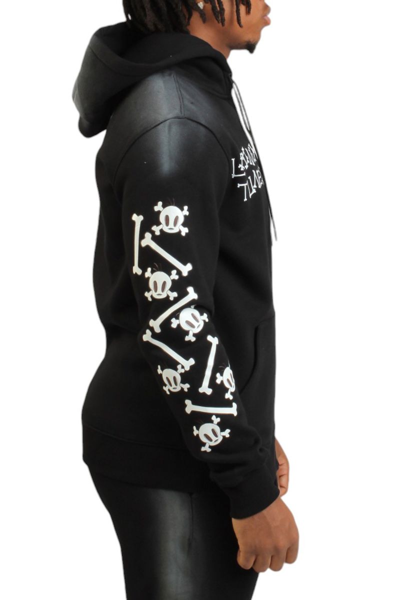 MAXIMA Looney Tunes Tweety Bones Zip Hoodie LT50947-BLK - Karmaloop