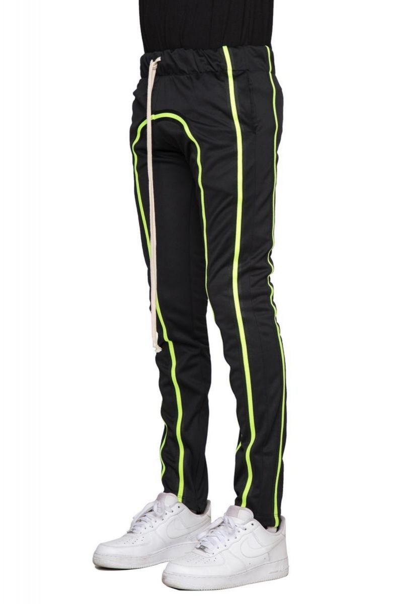 track pants neon