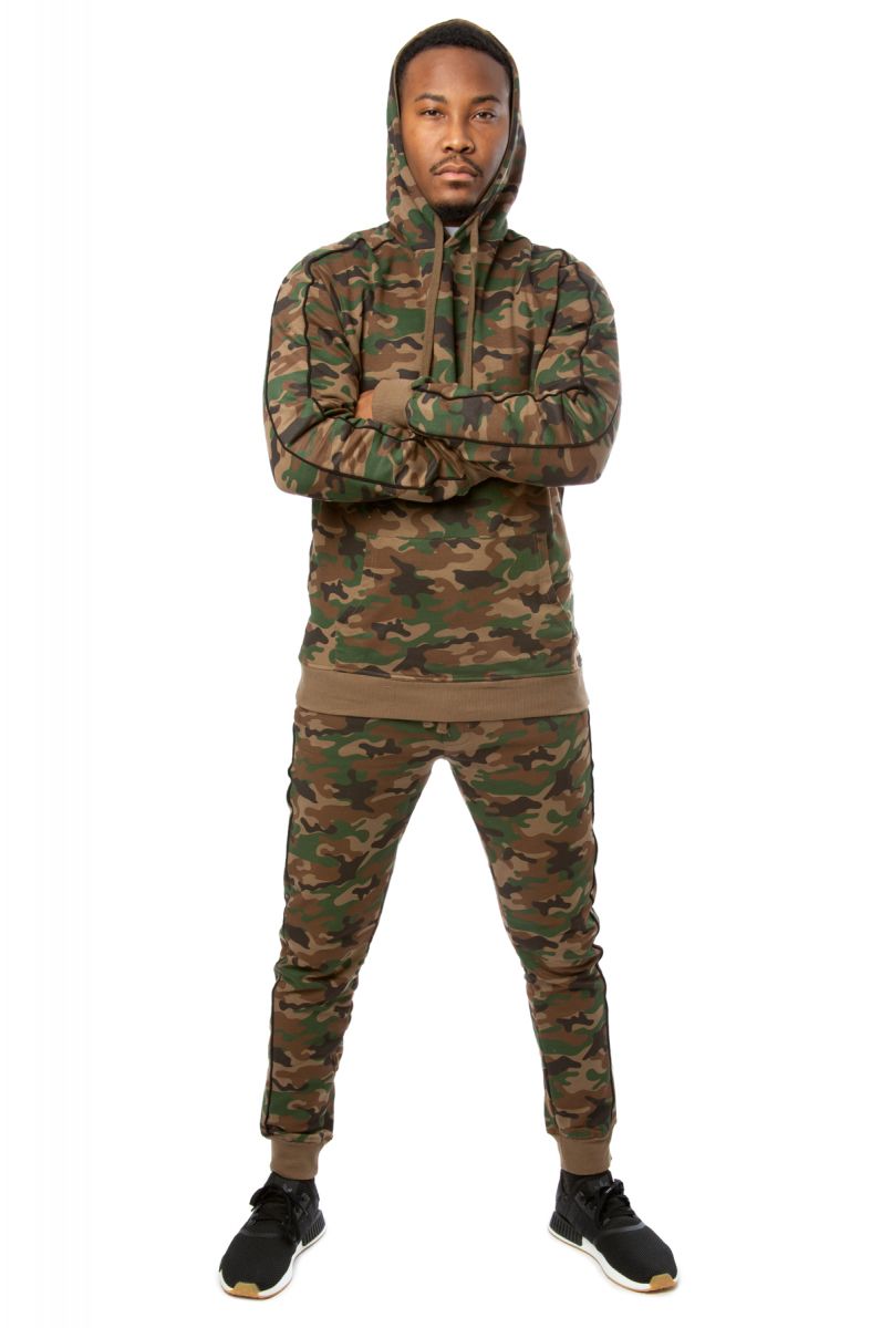 FBRK Piped V2 Joggers 911-441WOOD - Karmaloop