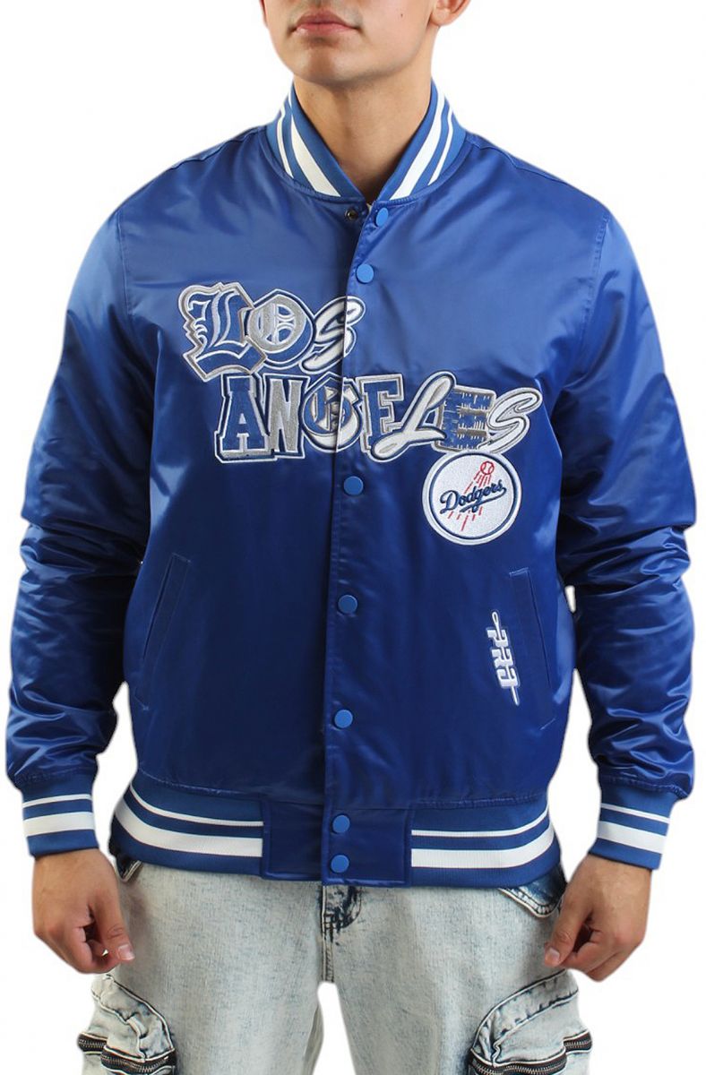 PRO STANDARD MLB LOS ANGELES DODGERS CITY RANSOM SATIN JACKET