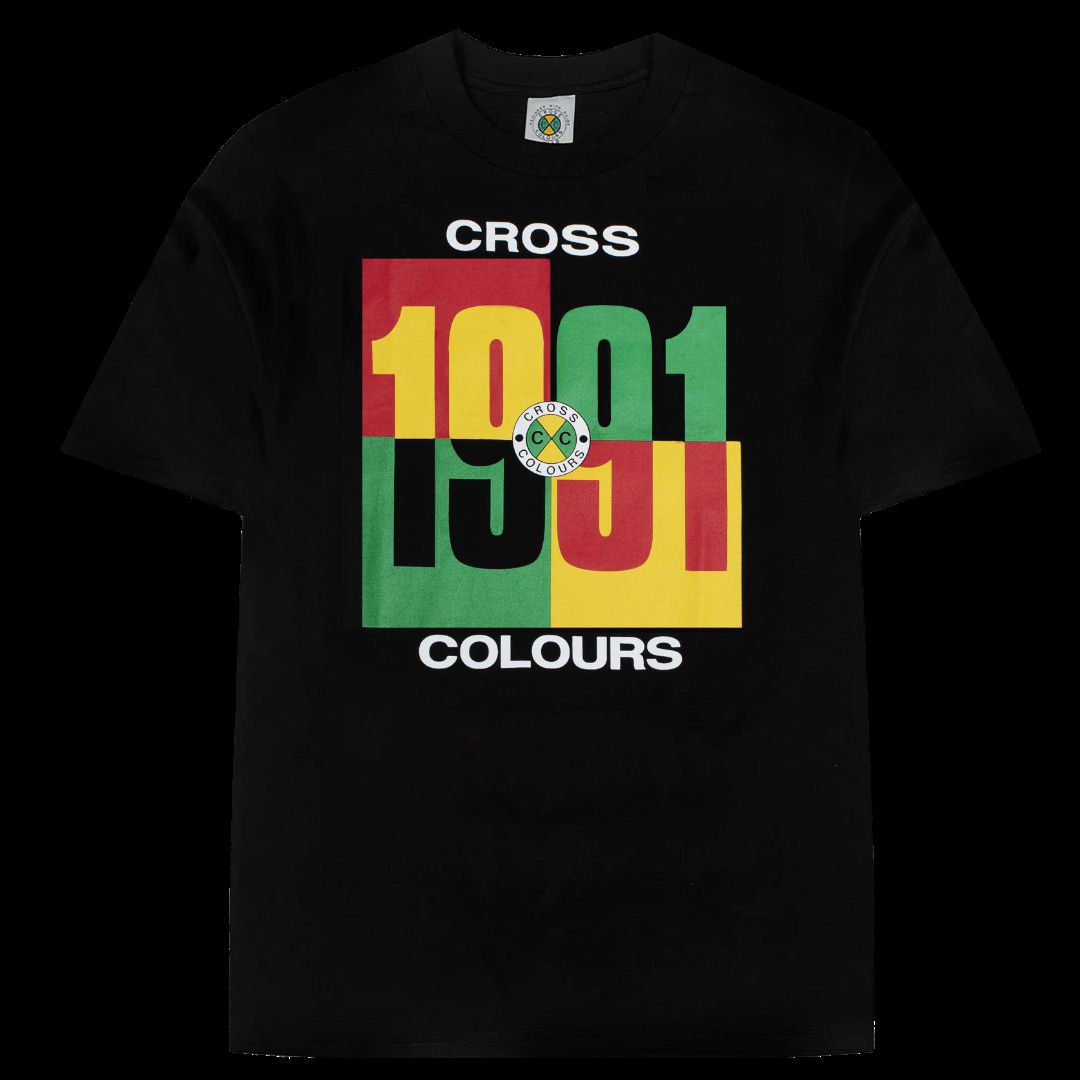 CROSS COLOURS 1991 TShirt Black C12817C91BLK Karmaloop