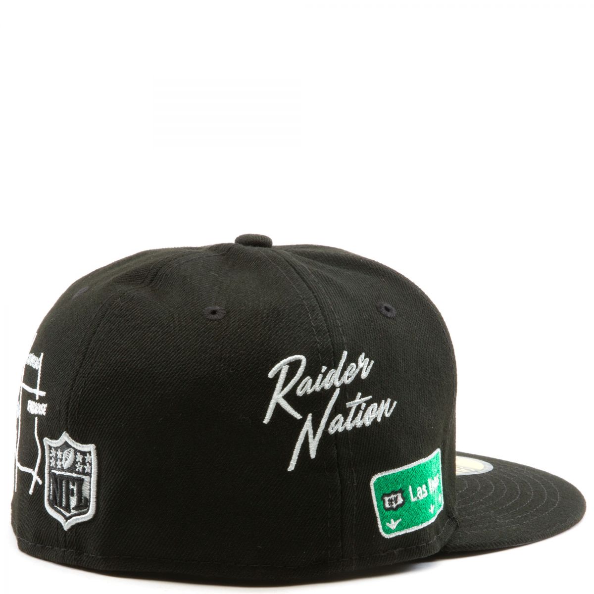 New Era Las Vegas Raiders City Transit 59FIFTY Fitted Black