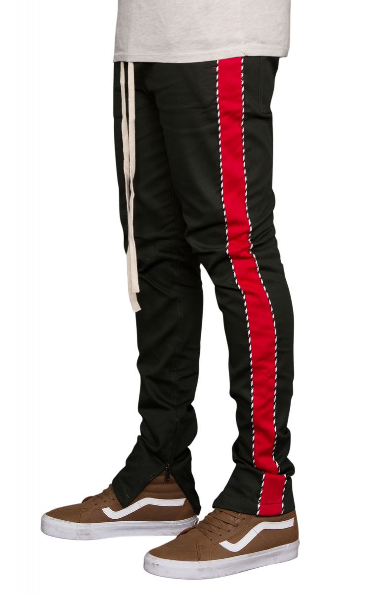 Track Pants with Piping