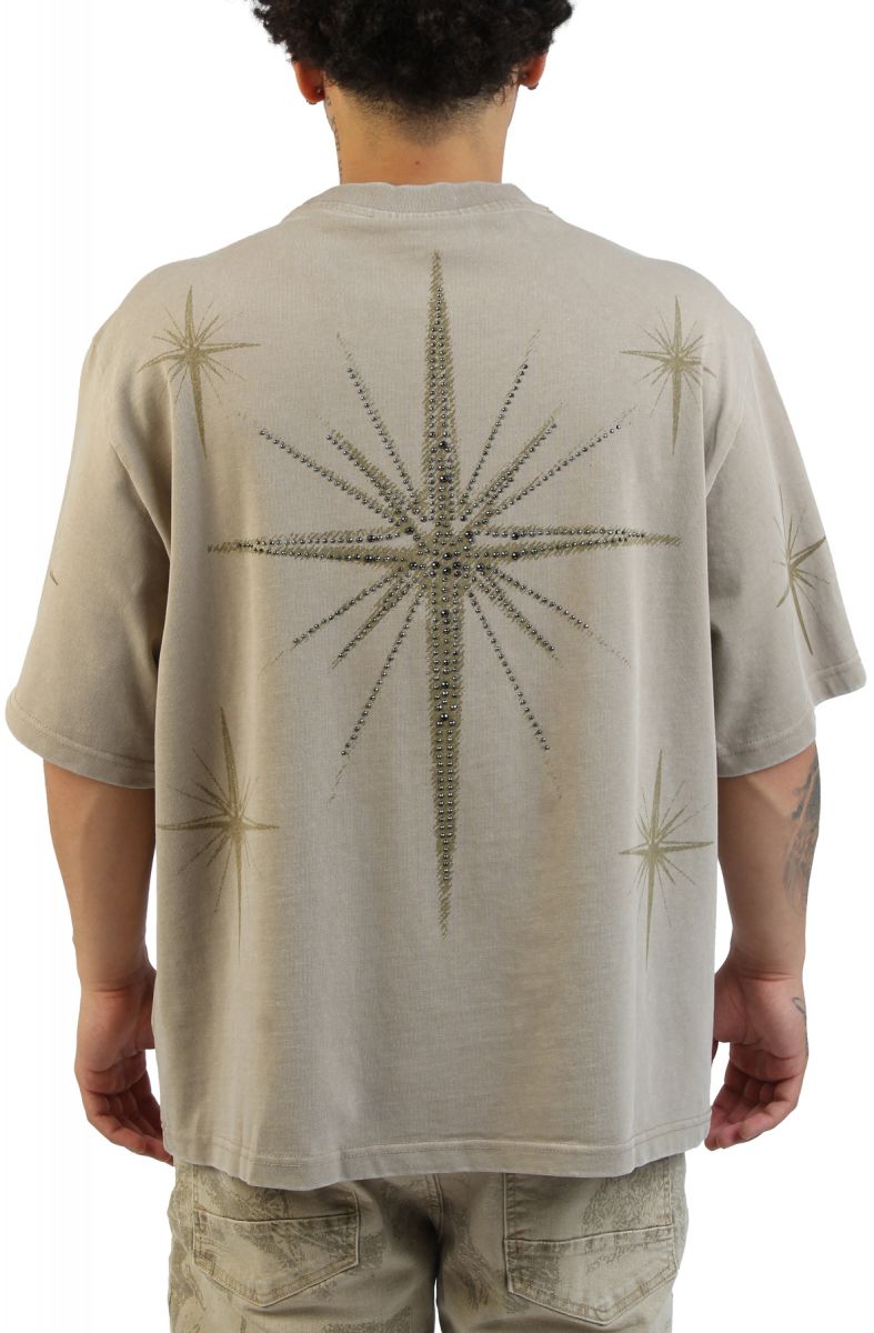SMOKE RISE Stone Smoke T-Shirt KT26S426SK-CHIP - Karmaloop