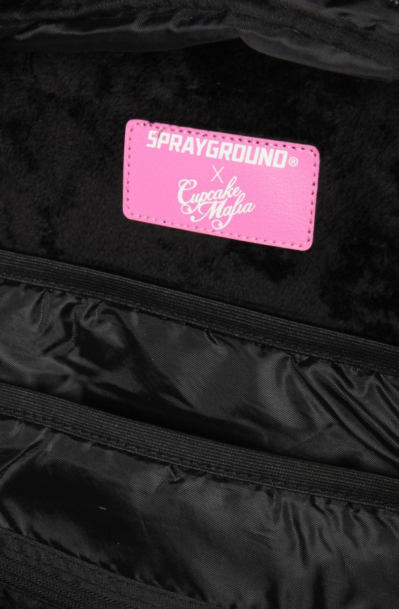 Sprayground Cupcake Mafia x Sprayground Ice Cream Grillz Backpack in Pink