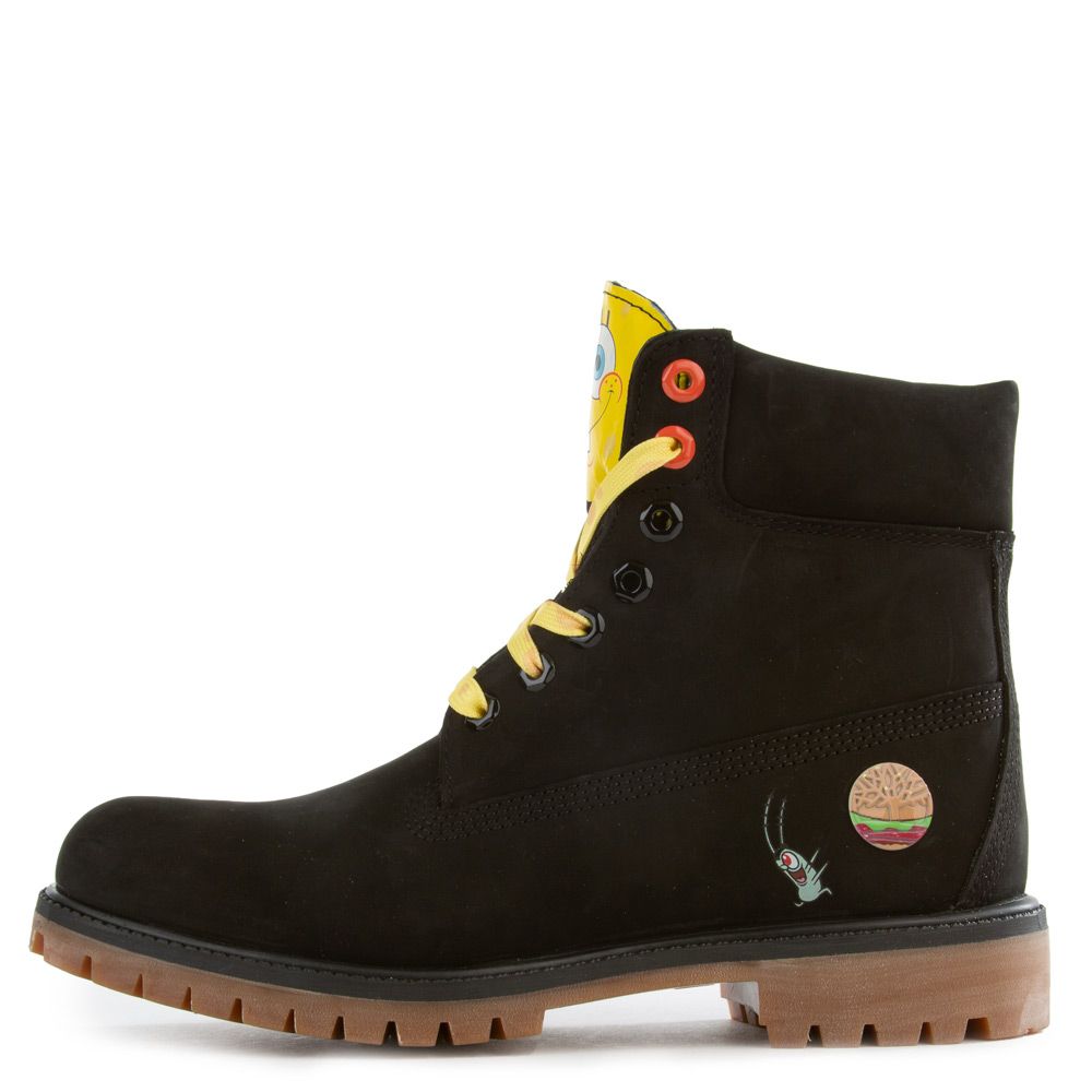 Timberland clearance spongebob black