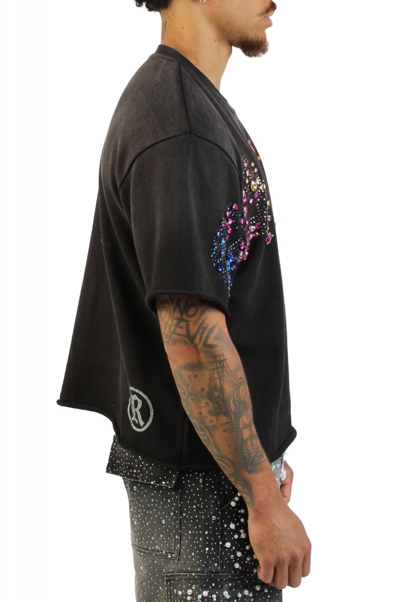 REBEL MINDS Rebel Saint Jewels T-Shirt 610-31211BLK - Karmaloop