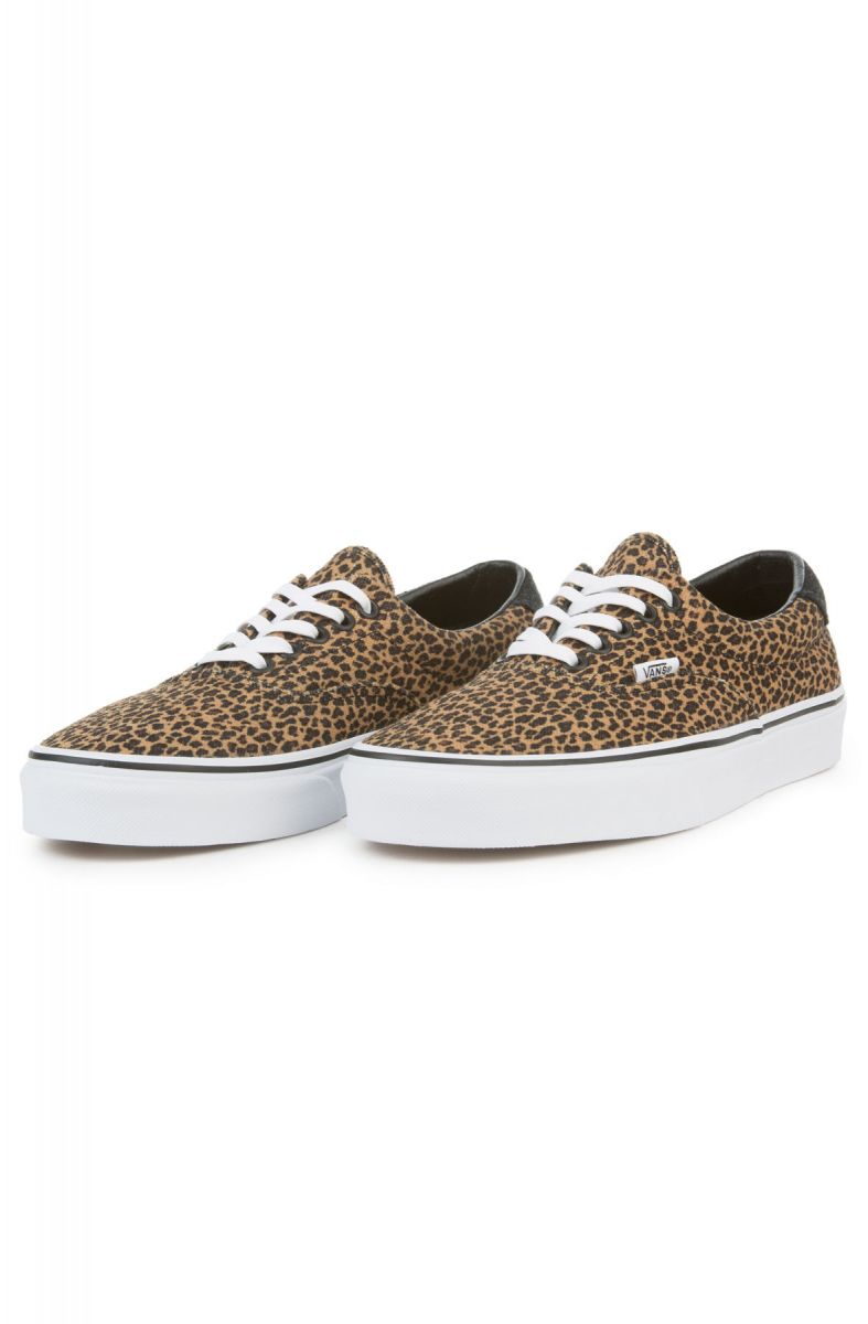 vans era 59 trainers mini leopard