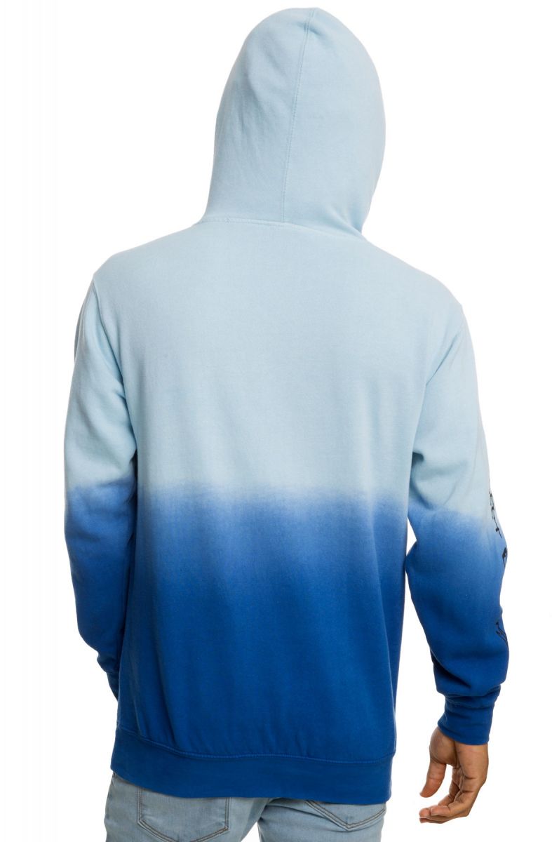 STREET DREAMS Pennant Triple Drip Hoodie in Blue PT0696BLU Karmaloop