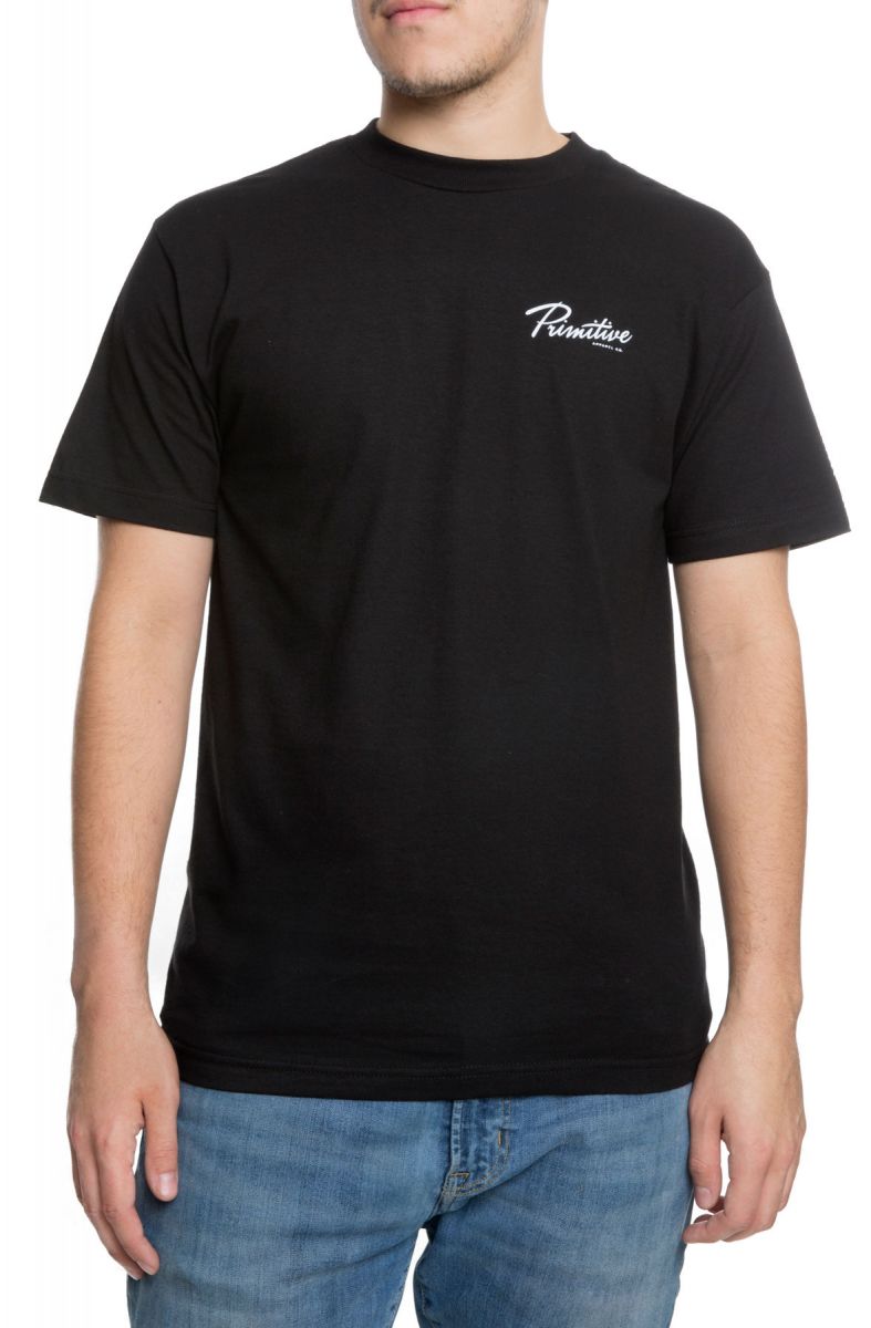 PRIMITIVE The Reborn Tee in Black PAPFA1802-BLK - Karmaloop