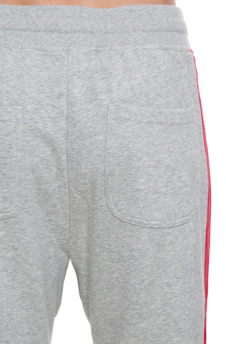 WELL KNOWN The Freeman Striped Jogger Pants in Heather Grey 171-8107 ...