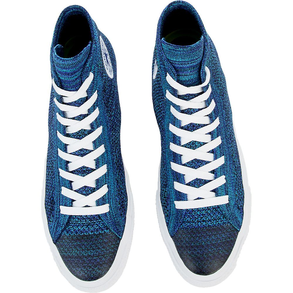Converse Chuck Taylor All Star Flyknit Hi True Indigo Blue White Shoes Mens 11.5 CONVERSE CTAS Flyknit Sneaker 157507C - Shiekh main image 4