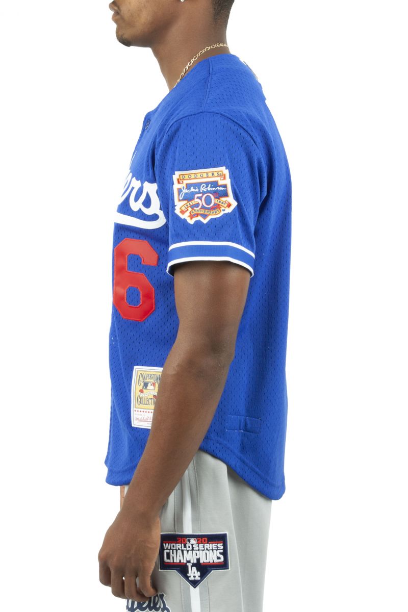 MITCHELL & NESS Hideo Nomo Los Angeles Dodgers 1997 Authentic Jersey ...