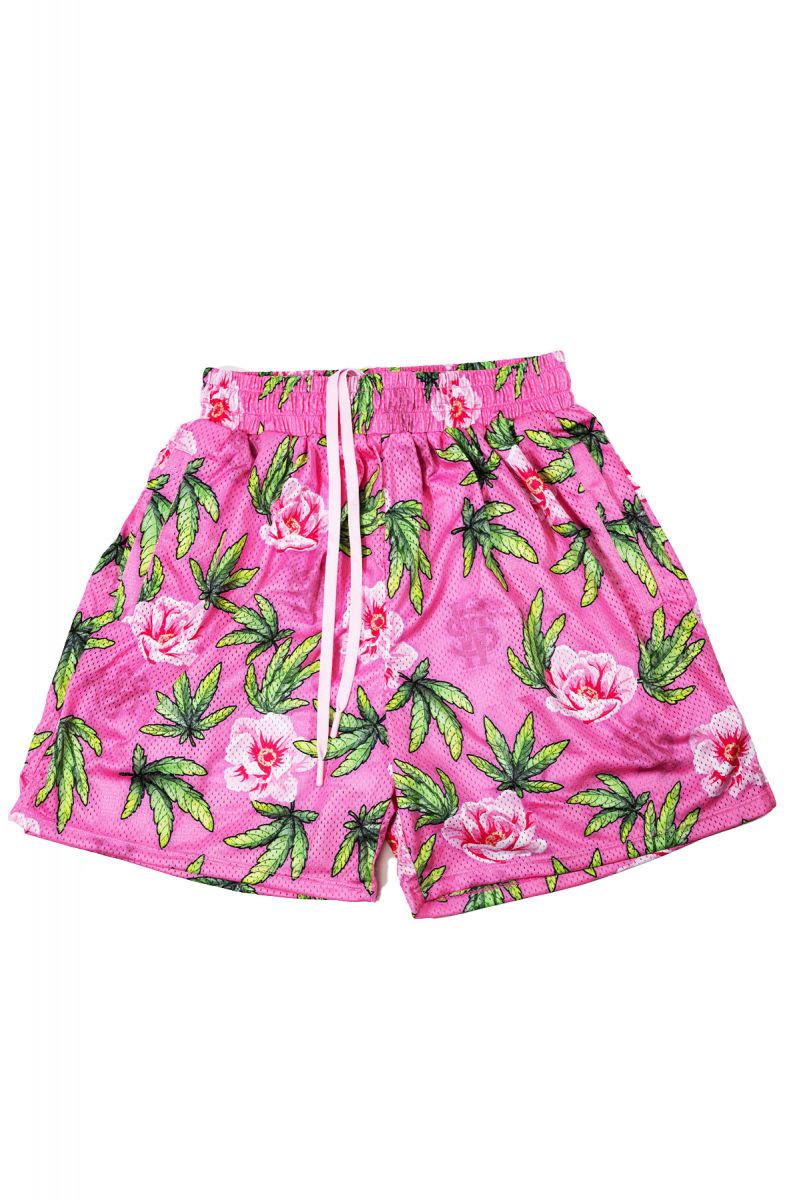 STAY WINNING Hippie Hoop Shorts (Pink) SW-0367 - Karmaloop