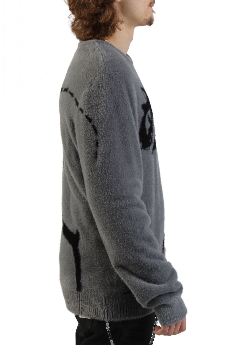 RIPNDIP Fossil Mohair Knit Sweater RNDFALL25102 - Karmaloop