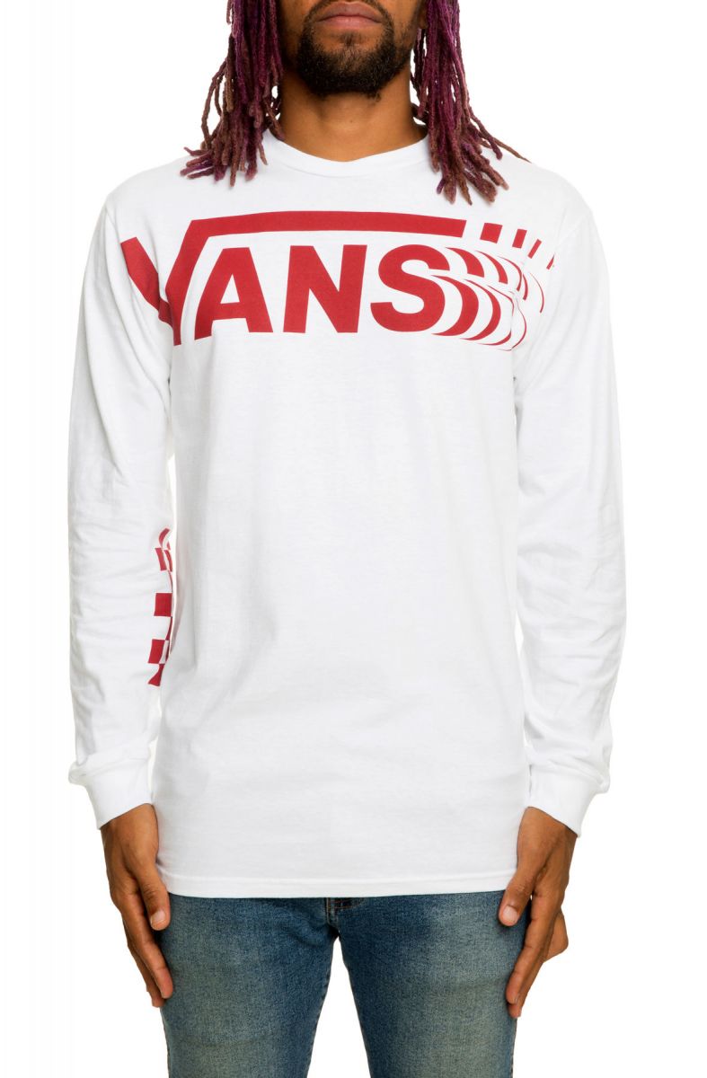 vans distorted long sleeve