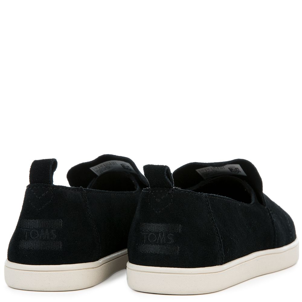 Toms deconstructed 2024 alpargata black suede