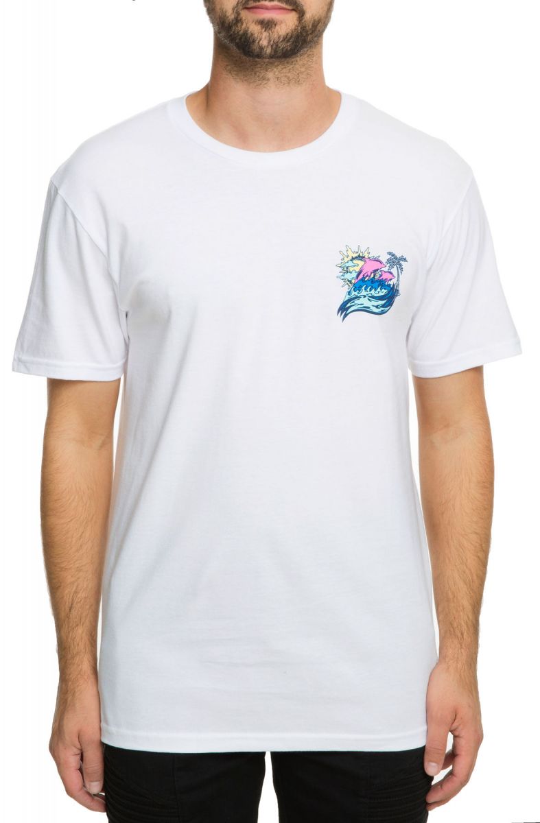 PINK DOLPHIN The Roll Tide Tee in White OH11811RTWH - Karmaloop
